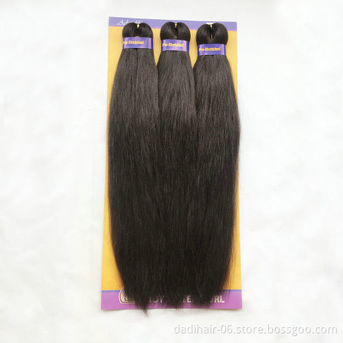 xuchang factory Low Temperature Flame Retardant fiber,hot water set braids,curl,locs,yaki wave synthetic hair weave EZ braids